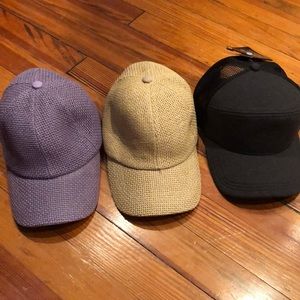 Hat trio